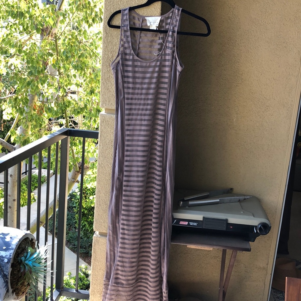 See through maxi